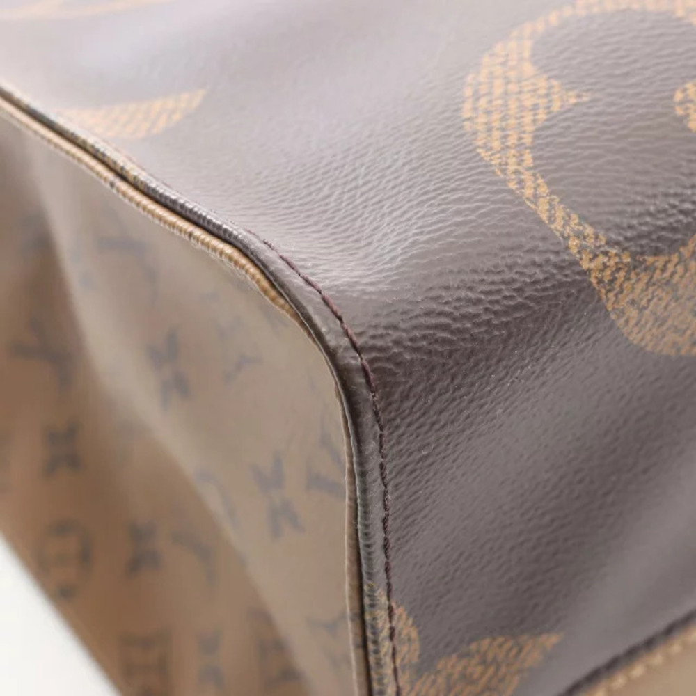 Louis Vuitton Bag Beige Brown Tote OnTheGo Giant Canvas Monogram - Picture 6 of 7